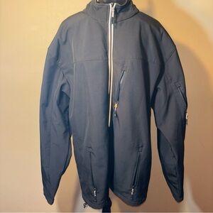 Men’s Fleece Lined Weatherproof Jacket With Pockets Sz 3XLT